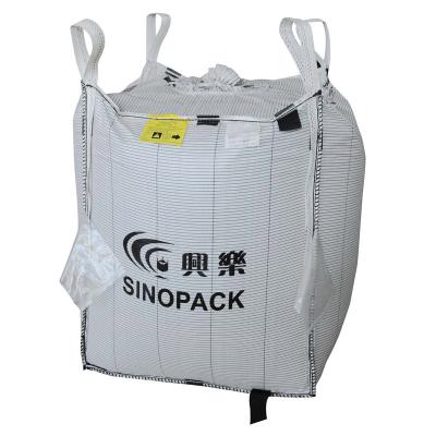 China Coated 1100lbs Anti Static Fibc Conductive Big Bag for sale