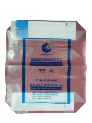 China Zement / Dünger / dynamite Transparent Ventilsäcke von HDPE-Material zu verkaufen