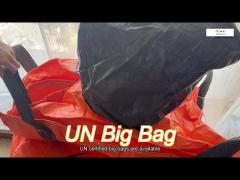 full open top 500kg un big bag fibc bulk packing dangerous goods