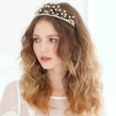 China Handmade Crown Wedding Princess Tiara Crown O315 Tiara Jewelry Crown Princess Bridal Wedding Party Cute Royal Tiara Real for sale