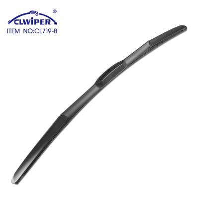 China CLWIPER Natural Rubber Blade Car Auto Part Factory Wholesale Hybrid Car Auto Part Front Window Rain Windshield Wiper Blades for sale