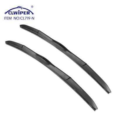 China CLWIPER 719-N Natural Rubber Universal Car Front Windshield Wiper Blade With Wiper Arm For Car Accessories for sale