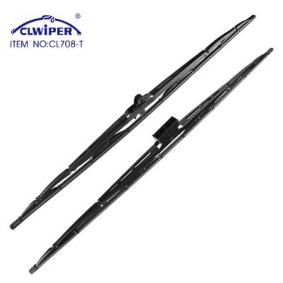 China CLWIPER CL708-T Wiper Blade Auto Part Natural Rubber Refill Metal Wiper Blade For Truck Or Bus for sale