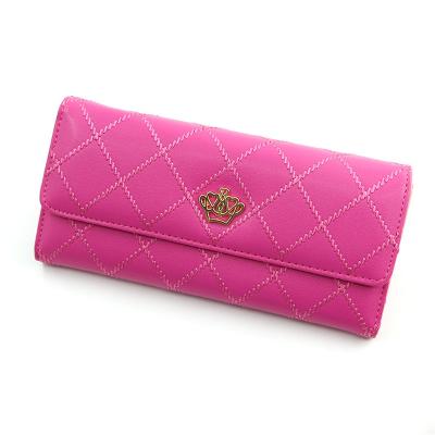 China Amazon Hot Sale Woman Waterproof Wallet Made Of Original Genuine Leather Women Wallet for sale