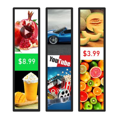 China Interactieve balk Stretched Bar Monitor LCD-schermpaneel Capacity Touch Screen Meerdere talen ondersteunen Te koop