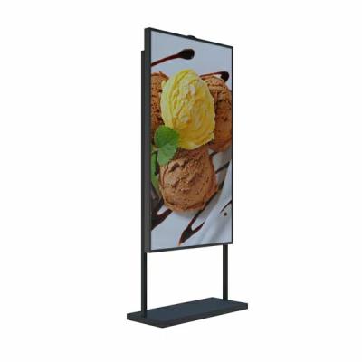 China Hoge helderheid Industrial LCD Window Digital Signage 55