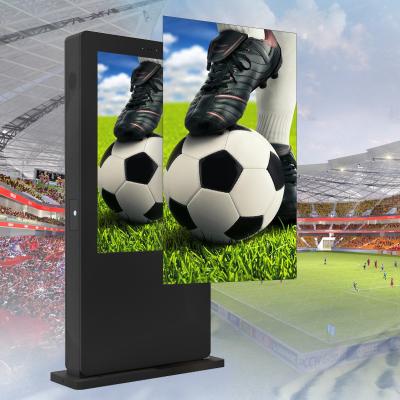 China El aire acondicionado exterior LCD Digital Signage pantalla táctil 98 pulgadas LCD Kisok Display Durable en venta