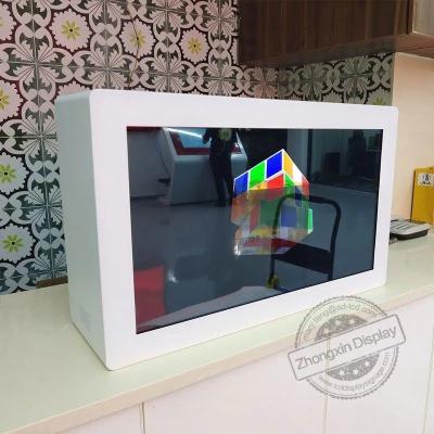 Chine Moniteur LCD 3D transparent pour les médias à vendre