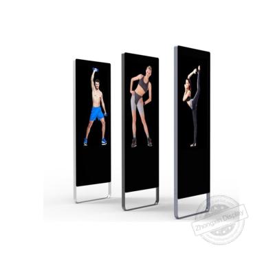 China 43 inch capacitieve touchscreen Magic fitness spiegel met virtuele trainer en gepersonaliseerde workouts Te koop