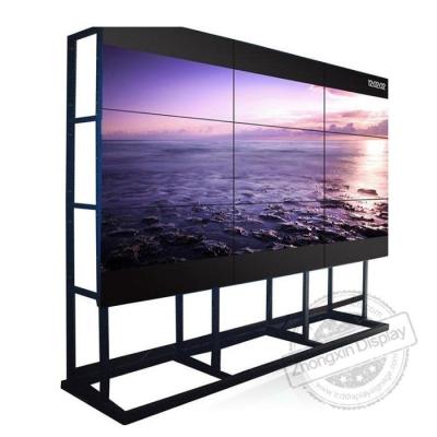 China 46inch 0.88mm bezel Active Area H / V 1073.8x604mm Led Video Wall Complete System for Indoor Conference Hall for sale