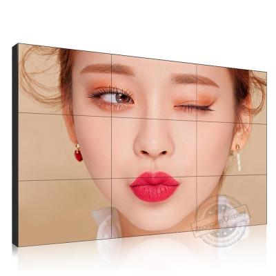 China 46 inch 3,5 mm bezel Naadloos LCD-videowandscherm voor evenementen en commerciële tentoonstellingen 1,8 mm Te koop