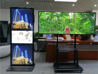 China 70inch Max Resolution 3840*2160 Floor standing LCD display with Android/Windows/USB OS for sale