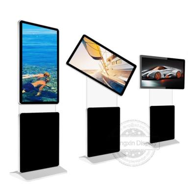 中国 Advertising Equipment Display 55inch 360 degree Rotating Standing Touch Table 55 Signage digital signage and displays 販売のため