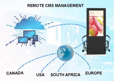 China Los formatos de medios FLV y la función de múltiples señales apoyan la combinación ganadora para la señalización digital al aire libre en venta