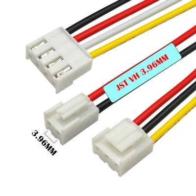 China A.W.G. terminal cable Electronic Pitch JST VH 6 Pin With Housing vhr-2n 3 96mm VH3.96 mm 18 Extension Wire Connector VH 3.96 3.96mm for sale