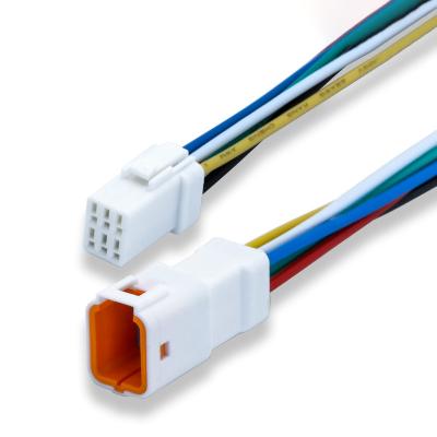 China JST Plug Conector Jwpf Waterproof Automotive 2P 3P 4P 6P 8P 4 Pin Connector Cable 04r-jwpf-vsle-s 06r-jwpf-vsle-s for sale