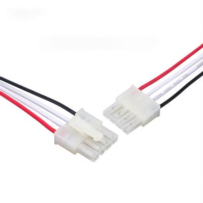 China Mini Fit Jr 6 Pin Crimp 5559 Electronic Multi Cable 4.2 PSU Sync. 4pin 4.2 3.0 Pitch 5557 Molex 2pin 4.2mm Molex Wire Harness for sale