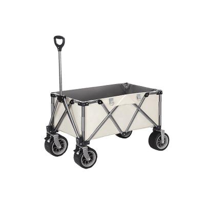 China Outdoor Folding Trolley Camping Trolley Baby Cart Beach Stroller Picnic Shopping Cart Easy-Carry Stroller for sale