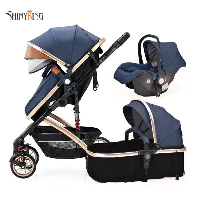 China New Luxury Baby Carriage Lightweight Easy Folding Stroller Folding Baby Stroller for sale