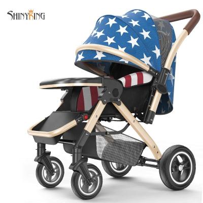 China 2021 hot sale baby pram factory aluminum 3 in 1 stroller trolley for sale