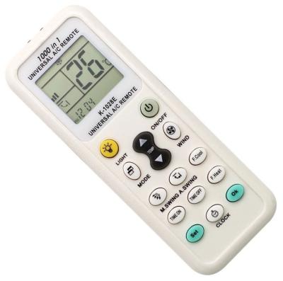 China Universal Wireless Air Conditioner Conditioning Remote K-1028E 1000 in 1 AC Digital Remote Control CT-010 LCD Display for sale