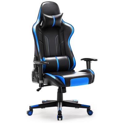 China Factory Sale Various High-end Custom Comfortable Ergonomic Gaming Chair Memory Foam Gaming Chair Gamer Spinning Top Packing for sale