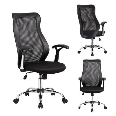 China Economical Rotation Custom Design Ergonomic Black Swivel Back Office Chair Mid-Back Full Back Mesh Office Mesh Chair for sale