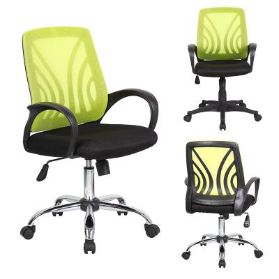 China Good Quality Green Mesh Office Swivel Chair Office Chair Office Mesh Rotation Breathable Executive Ergonomic Chairs for sale