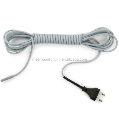 China Viable Silicon Rubber Soft Reptile Heating Cable 3 Layers With Plug Reptile Aquarium for sale