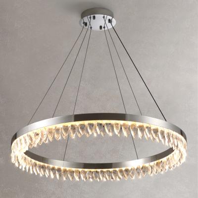 China Modern Decoration Iron Body Indoor Lighting Pendant Lights Wedding Gold Ceiling Modern Brass Chandelier Lights Crystal Luxury for sale