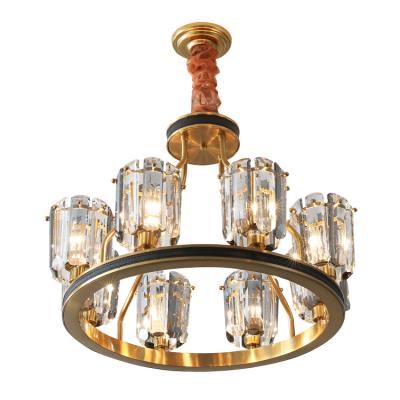 China Modern Led Luxury Modern Acrylic Chandelier Chandelier Ring Lighting Lamp For Living Room for sale