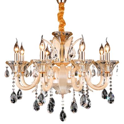 China 2021 Contemporary Luxury Candle Crystal Chandelier For Home Decorative Modern Crystal Chandelier Hotel Decor On Hot Sale for sale