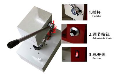 中国 フリップオフ アルミニウム トップス 20mm フライアル クリッパー クリッピング ツール 380v / 220v フライアル クリッピング マシン 販売のため