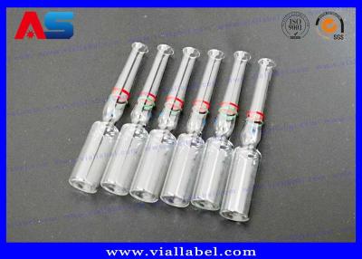 China Sichere Speicherkleine Drogen-pharmazeutische Glasampullen 1ml 2ml 3ml 4ml 5ml 10ml zu verkaufen