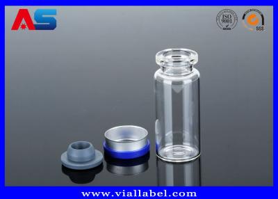 China Dropper de cristal vacío farmacéutico y casquillos plásticos 10ml de los frascos de la cristalería de laboratorio en venta