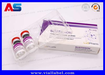 China Customizable Plastic Blister Packaging for Pharmaceutical Injections 10ml Box Mock Up Service Available for sale