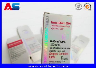 China 3D cajas de encargo del frasco del holograma 10ml para ePeptidees de la suspensión de la testosterona los bio en venta