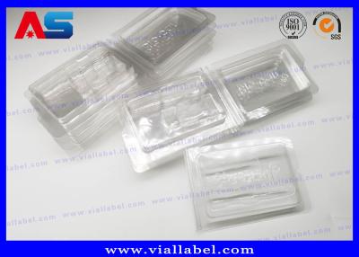 Chine Plateau d'emballage en ampoules en PVC pour médicaments 2 ml Vials gravure Emballage en relief en ampoules pharmaceutiques à vendre