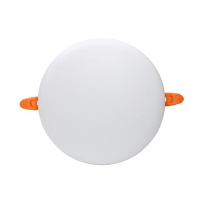 China Hot Selling Energy Saving Home 10w High Lumens Hotel Recessed Round LED Light Commercial Backlit Frameless Panel for sale