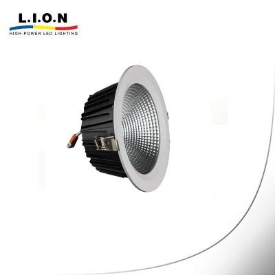 China 30w Indoor Lighting High Quality Energy Saving Round Led Recessed Downlight Housing for sale