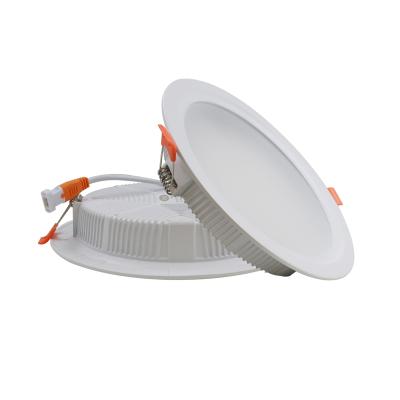 China Modern warm design round skd outdoor smd 3w 6w 12w 15w 20w 30w recessed backlit led ceiling panel light for sale