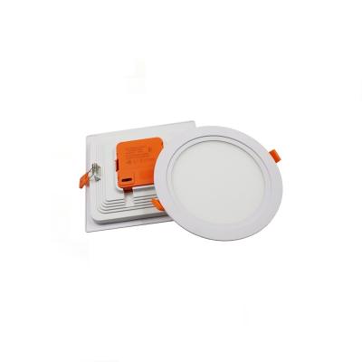 China Indoor12w residential standard sizes high quality plastic round panel led light for sale