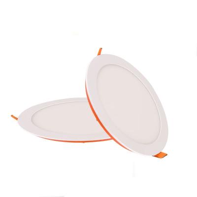 China New design residential smd skd 12w recessed plastic led ceiling panel light parts for sale