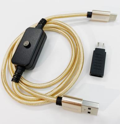 China Type C Cable Fast Mobile Device Instant Data Harmony Type C COMPUTER USB TYPE-C Cable Cable With Adapter for sale