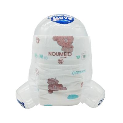 China Ultra Thin Baby Diaper Printed Cheap Diapers With SAP Hollow Out Super Soft Breathable Best Quality Baby Diaper Quickly for sale