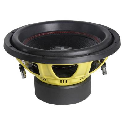 China CU 12 inch car sub woofer audio speaker powered professional 15 inch subwoofer speaker car spl highs subwoofer speakers for car for sale