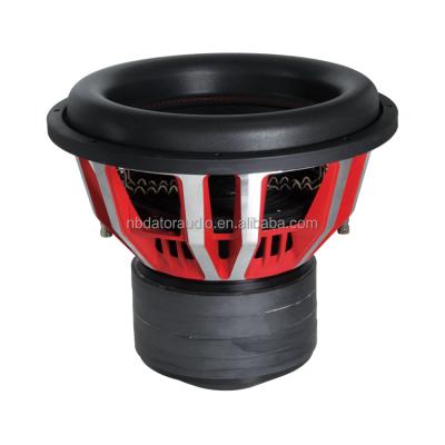 China 15 Inch Aluminum Power Subwoofer OEM Speaker High Power China Car Speakers for sale