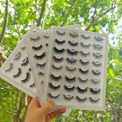 China 30mm Curved Siberian Mink Eyelashes 100% Real 20mm Mink Eyelash for sale