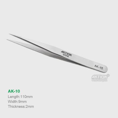 China Wholesale 302 Stainless Steel All Series Swiss Quality Stainless Steel Pointed Curved Tweezers for sale