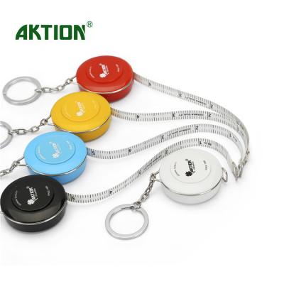 China Never Deformation And Fade Factory Sales Mini Colorful Measuring Tape 1.5m Tailors Tape Presents Ruler With LOGO Custom Printing for sale